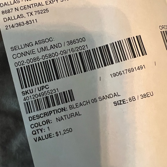 AUTHENTIC SAINT LAURENT Leopard Mink Sandals - Picture 16 of 16